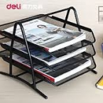 Khay 3 tầng sắt Deli 9181