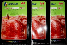 Giấy in ảnh Kim mai 1 mặt ĐL 115