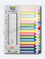 Chia file giấy 16 lá có số