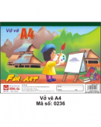 Vở vẽ A4 Hồng Hà