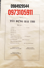 Túi đựng bài thi