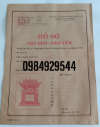Hồ sơ học sinh sinh viên